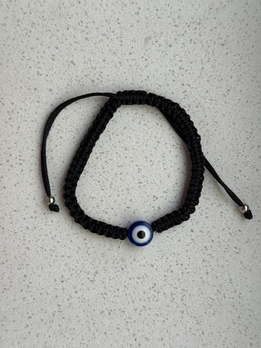 Black Mati Cord Bracelet