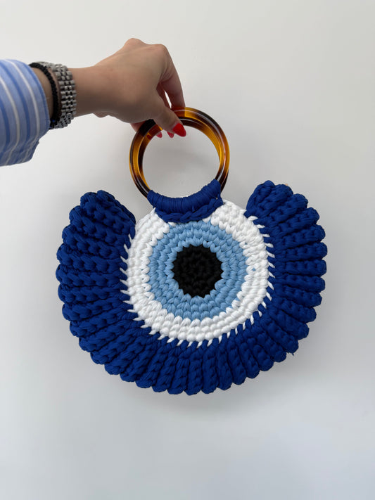 Nissi Evil Eye Woven Bag
